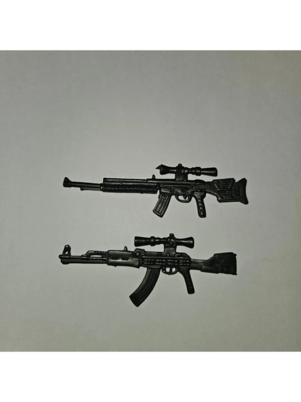 2 GI Joe Rifle Gun Toy Weapon Lot REPLACEMENT PIECES (for 12